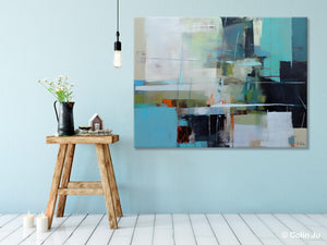 Extra Large Canvas Paintings, Original Abstract Painting, Modern Wall Art Ideas for Living Room, Impasto Art, Contemporary Acrylic Paintings-LargePaintingArt.com