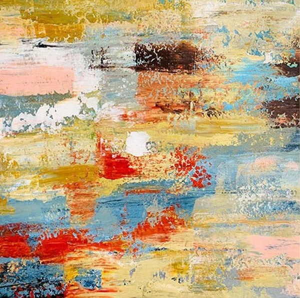 Hand Painted Canvas Art, Bedroom Wall Art Ideas, Modern Paintings for Dining Room, Simple Modern Art, Contemporary Modern Wall Art Paintings-LargePaintingArt.com