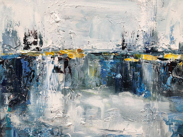 Living Room Wall Art Painting, Extra Large Acrylic Painting, Simple Modern Art, Palette Knife Paintings, Modern Contemporary Abstract Artwork-LargePaintingArt.com