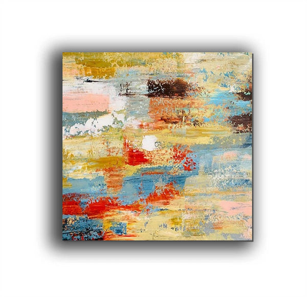 Hand Painted Canvas Art, Bedroom Wall Art Ideas, Modern Paintings for Dining Room, Simple Modern Art, Contemporary Modern Wall Art Paintings-LargePaintingArt.com