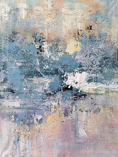 Simple Wall Art Ideas, Heavy Texture Painting, Bedroom Abstract Paintings, Modern Abstract Painting, Large Acrylic Canvas Paintings-LargePaintingArt.com