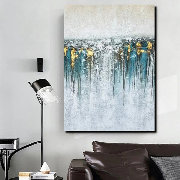 Large Painting for Sale, Buy Large Paintings Online, Simple Modern Art, Contemporary Abstract Art, Bedroom Canvas Painting Ideas-LargePaintingArt.com