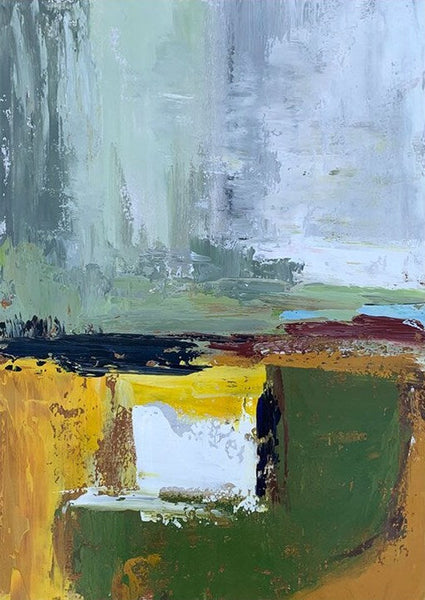 Wall Art Paintings for Living Room, Simple Green Modern Art, Simple Abstract Painting, Large Canvas Paintings for Bedroom, Buy Paintings Online-LargePaintingArt.com