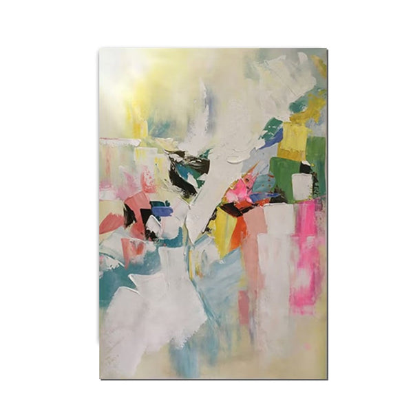 Large Canvas Art Ideas, Large Painting for Living Room, Contemporary Acrylic Art Painting, Buy Large Paintings Online, Simple Modern Art-LargePaintingArt.com